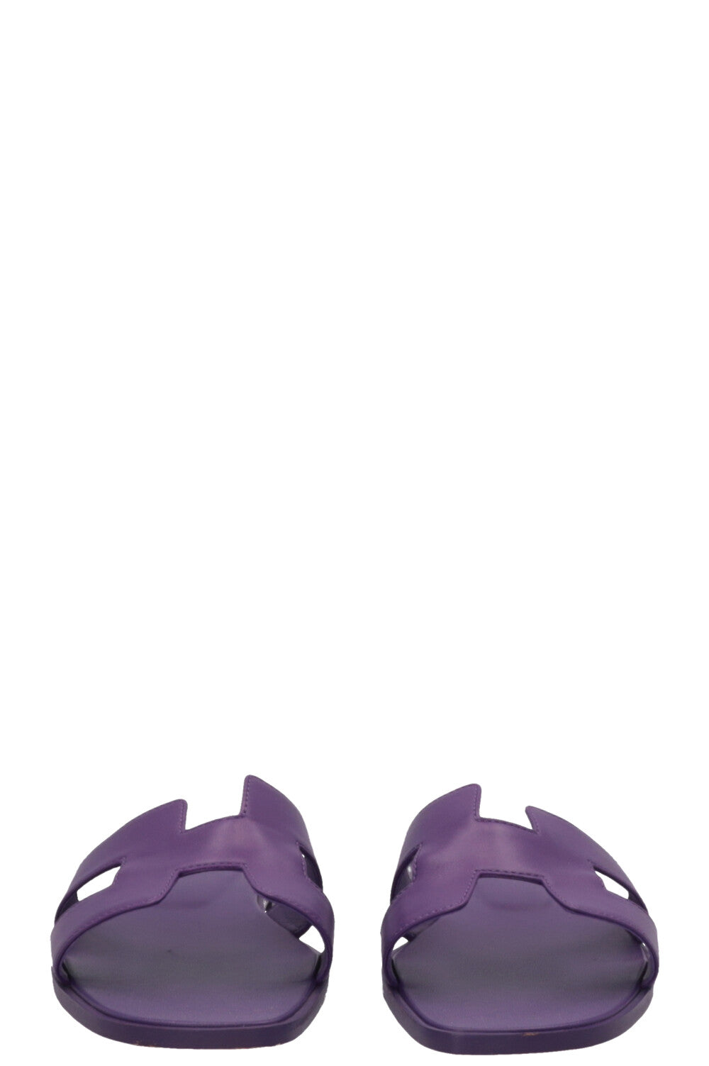 HERMÈS Oran Sandals Violet