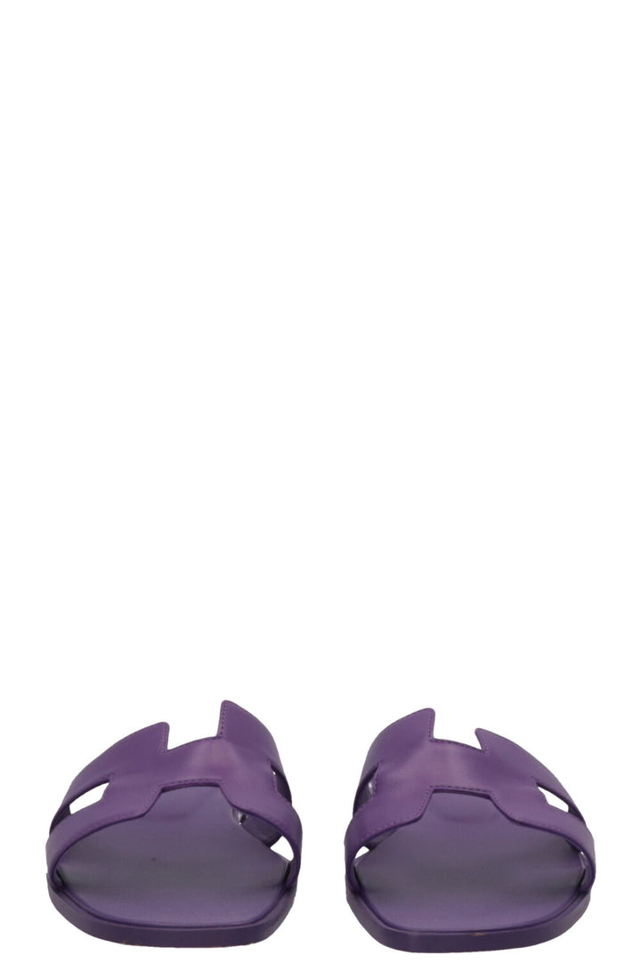HERMÈS Oran Sandals Violet