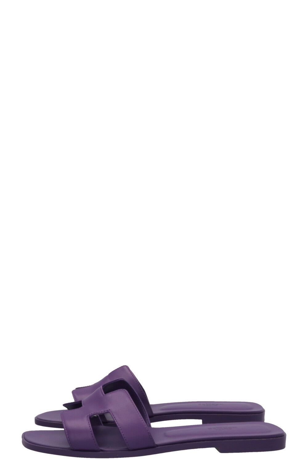 HERMÈS Oran Sandals Violet