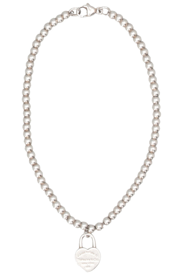 TIFFANY&Co. RTT Heart Lock Bracelet Argent