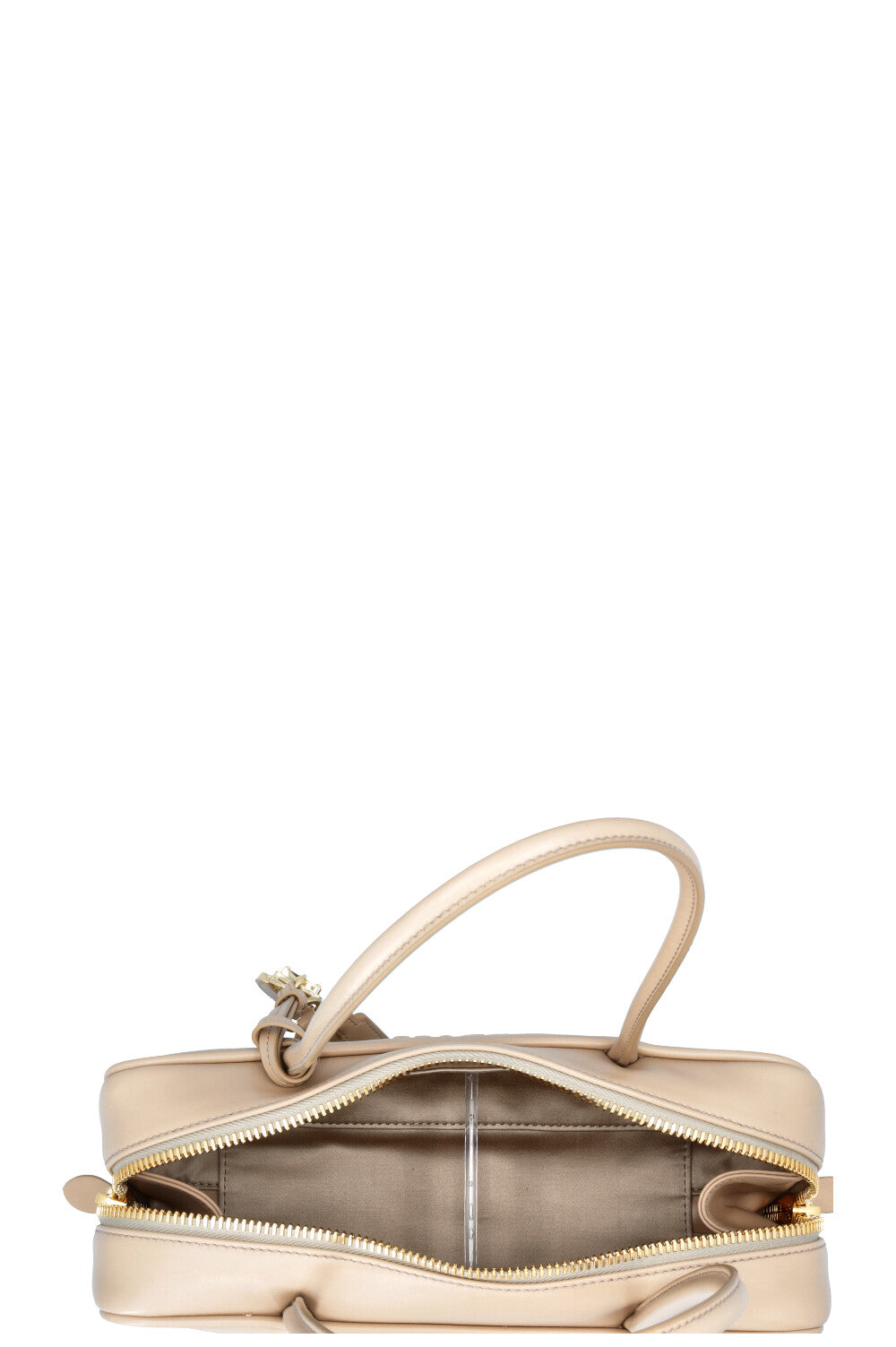 MIU MIU Beau Bag Small Leather Sand Beige