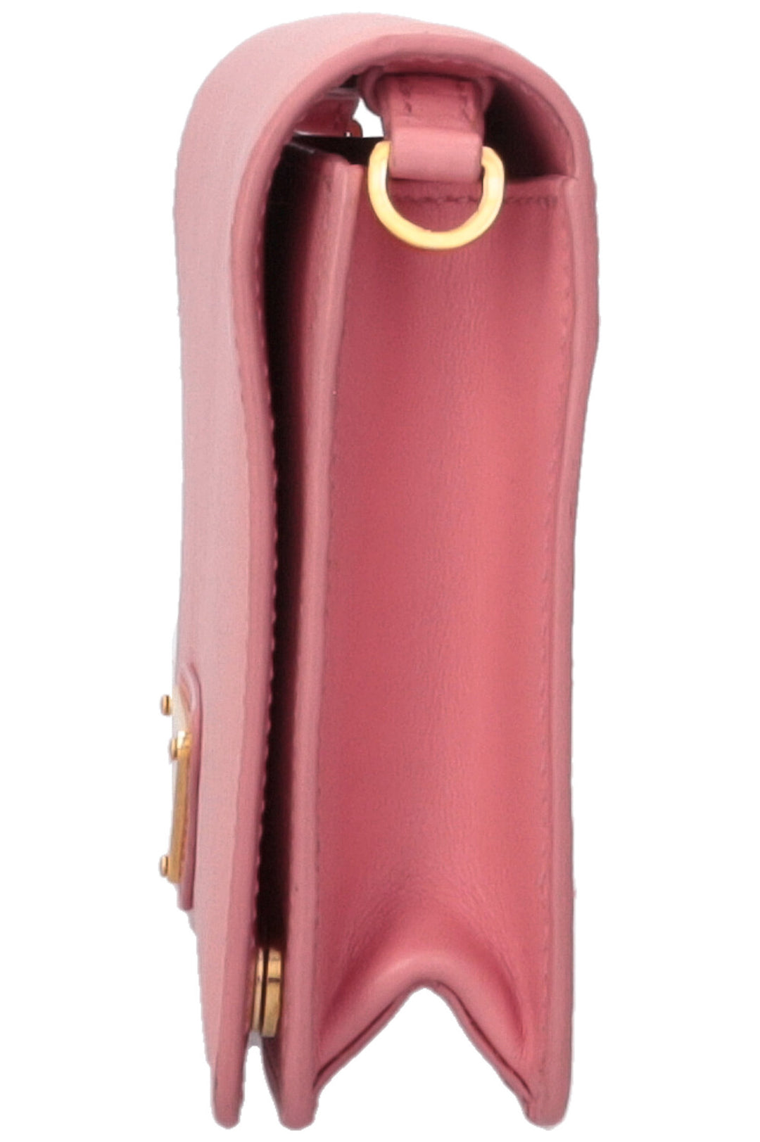 Sac bandoulière PRADA Mini Saffiano Rose