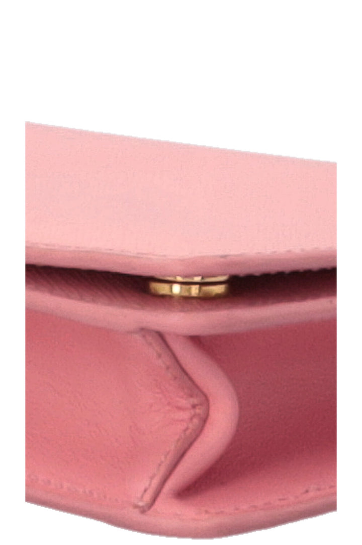 Sac bandoulière PRADA Mini Saffiano Rose
