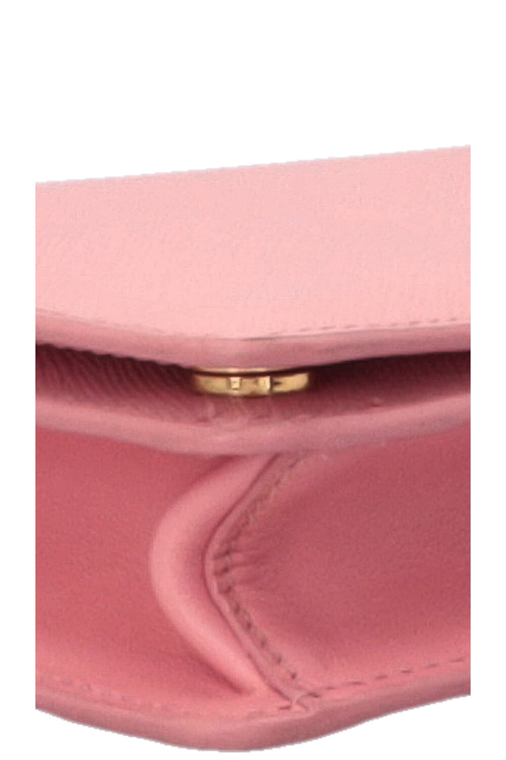 Sac bandoulière PRADA Mini Saffiano Rose