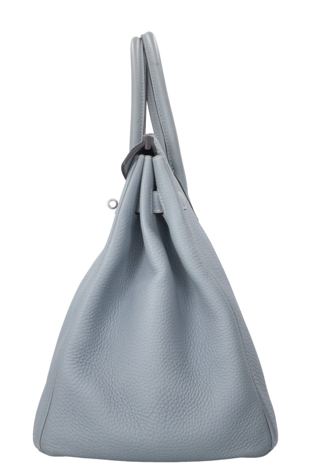 HERMÈS Birkin 35 Togo Bleu Lin