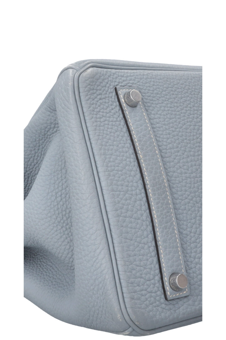 HERMÈS Birkin 35 Togo Bleu Lin