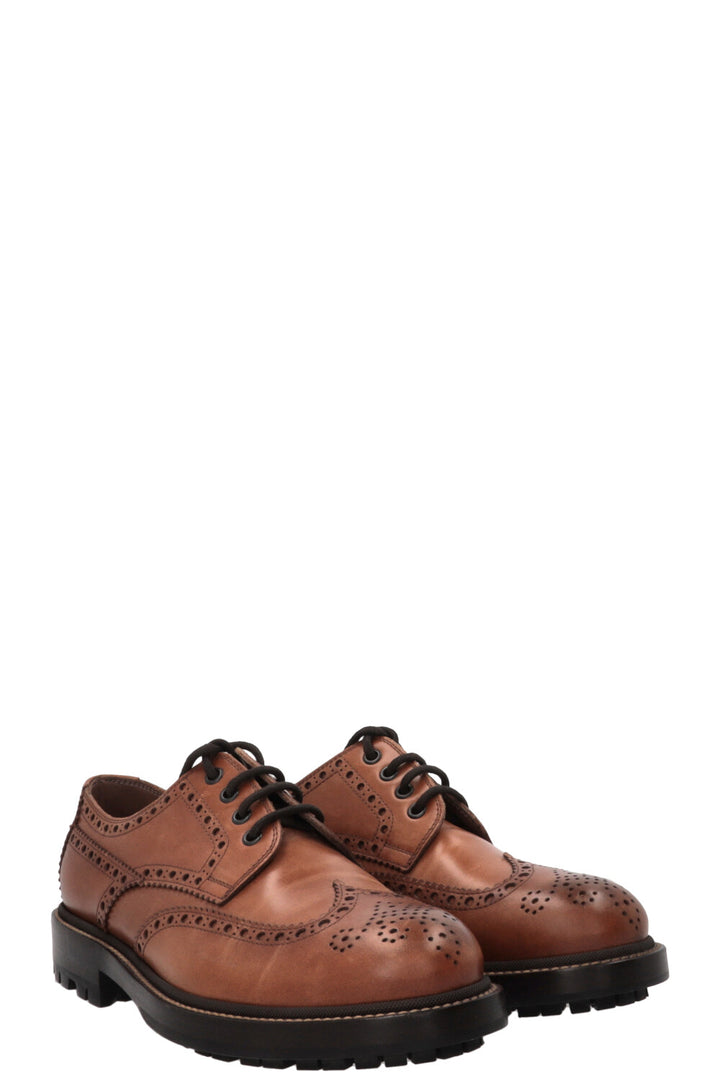 BRUNELLO CUCINELLI Derby Shoes Leather Brown