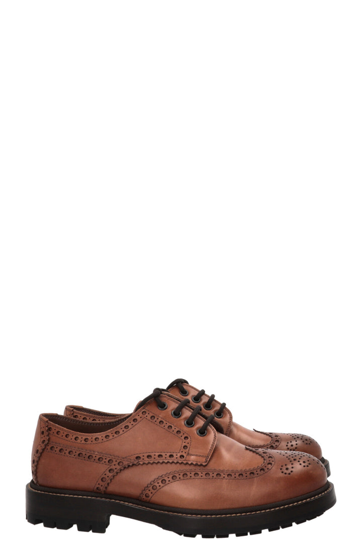 BRUNELLO CUCINELLI Derby Shoes Leather Brown