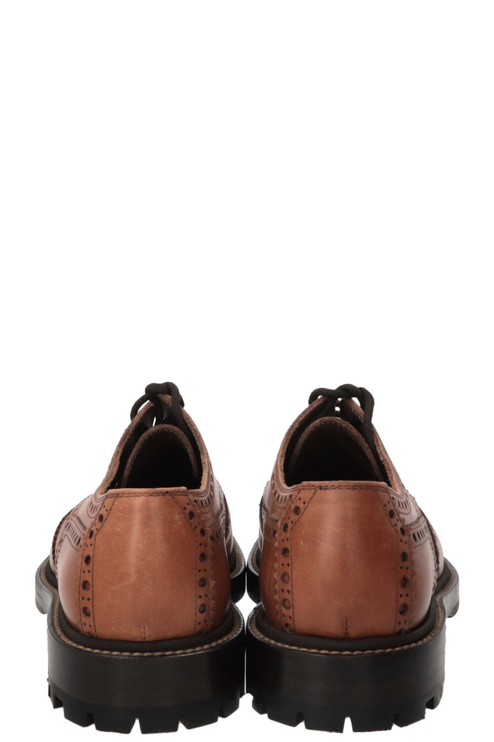 BRUNELLO CUCINELLI Derby Shoes Leather Brown