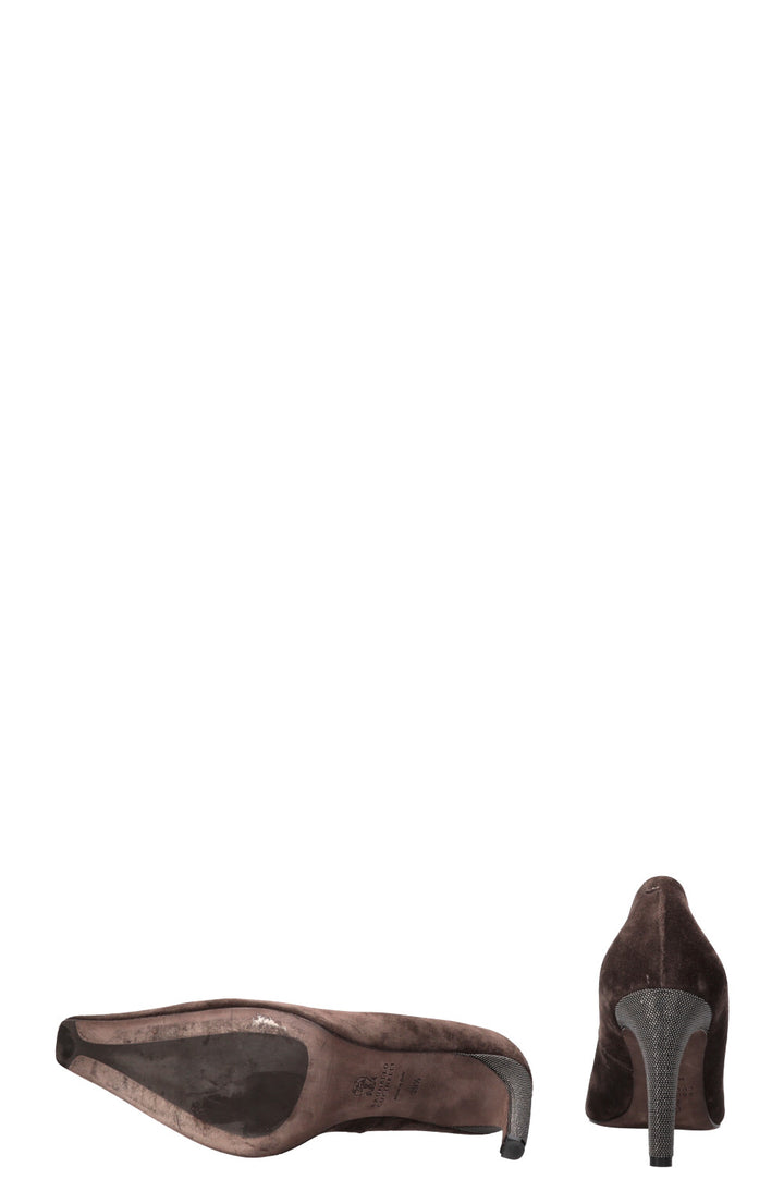 BRUNELLO CUCINELLI Talons Daim Marron
