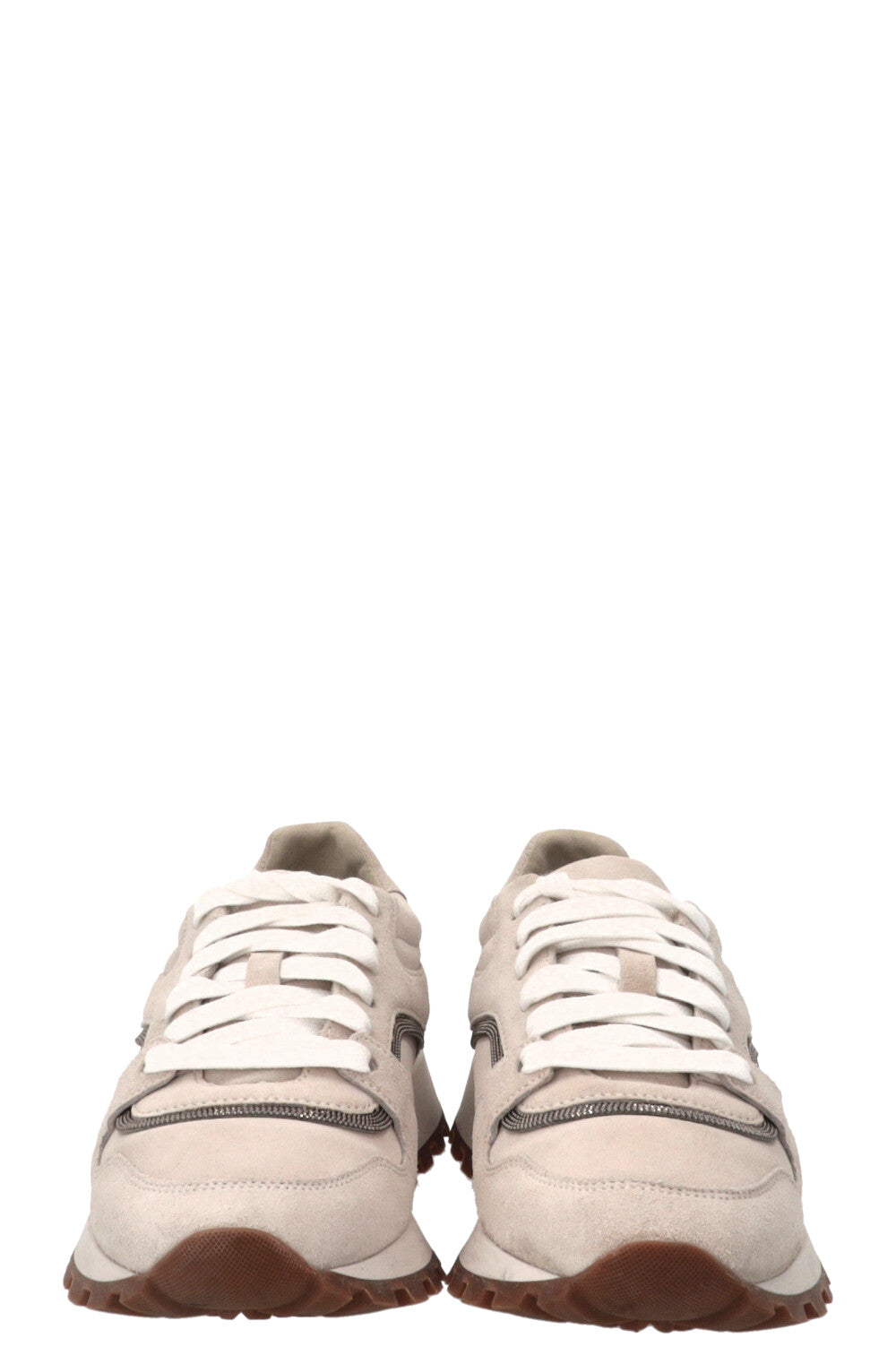BRUNELLO CUCINELLI Monilli Sneakers Suede Beige
