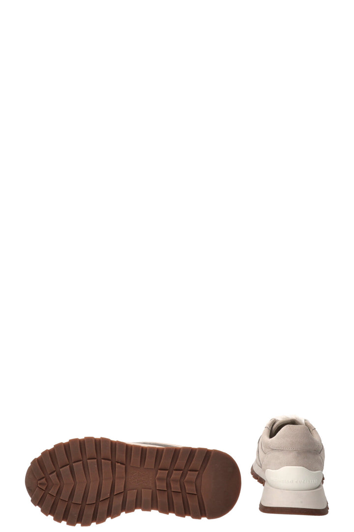 BRUNELLO CUCINELLI Monilli Sneakers Suede Beige