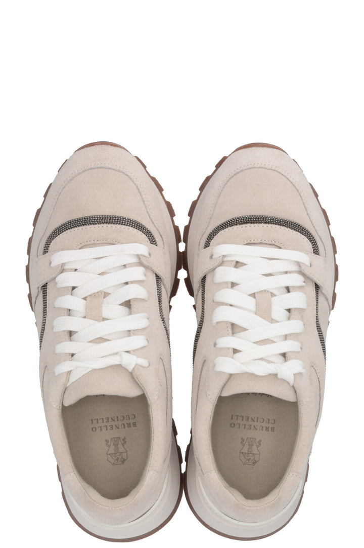 BRUNELLO CUCINELLI Monilli Sneakers Suede Beige