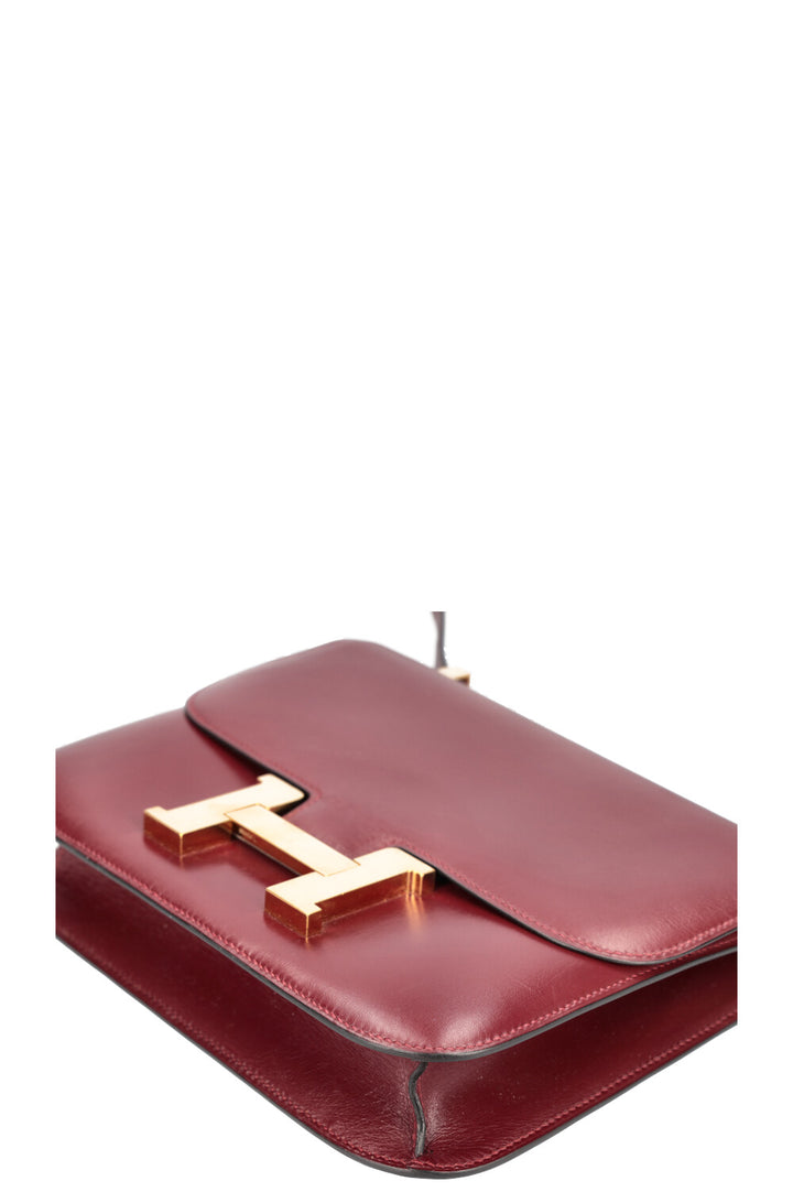 HERMÈS Constance 23 Box Rouge H