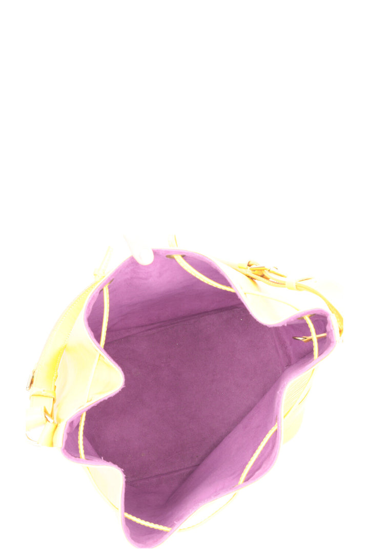 LOUIS VUITTON Grand Sac Noé Epi Yellow
