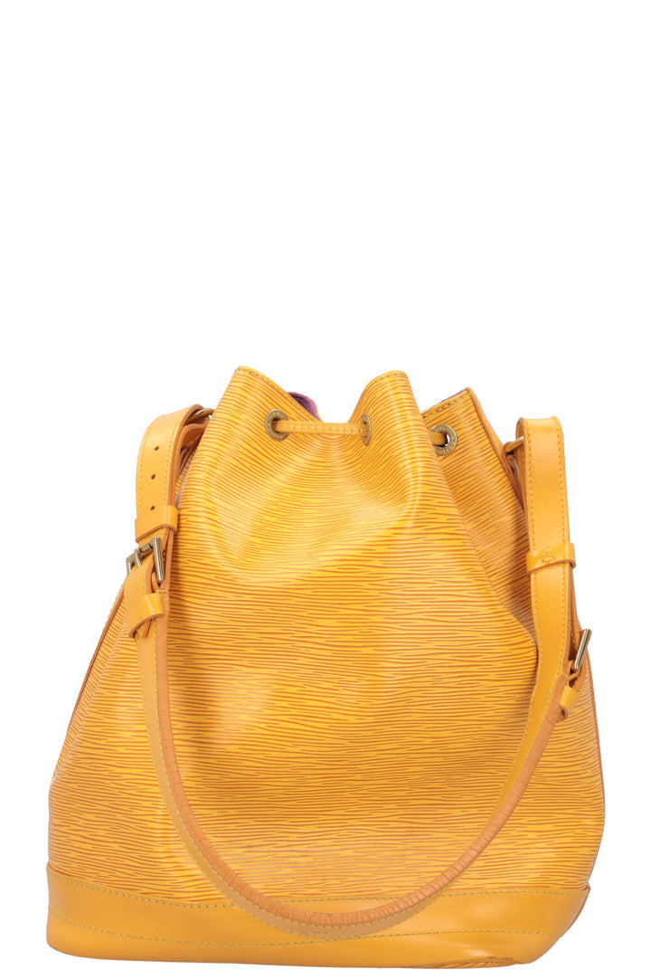 LOUIS VUITTON Grand Sac Noé Epi Yellow