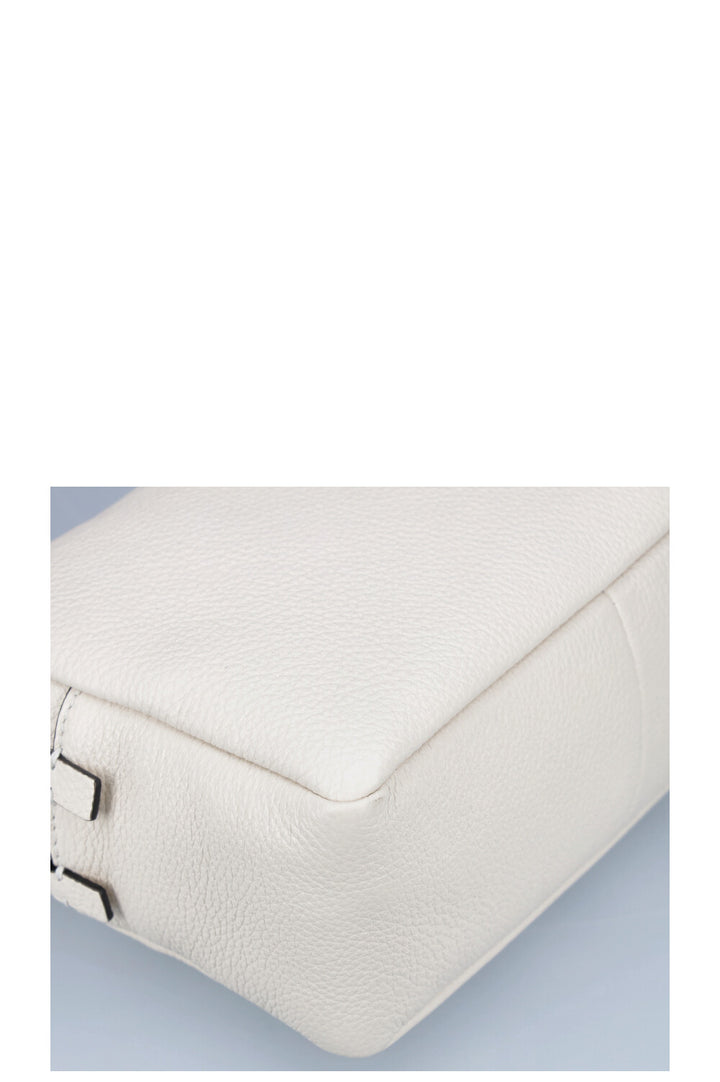 PRADA Flou Crossbody Bag White