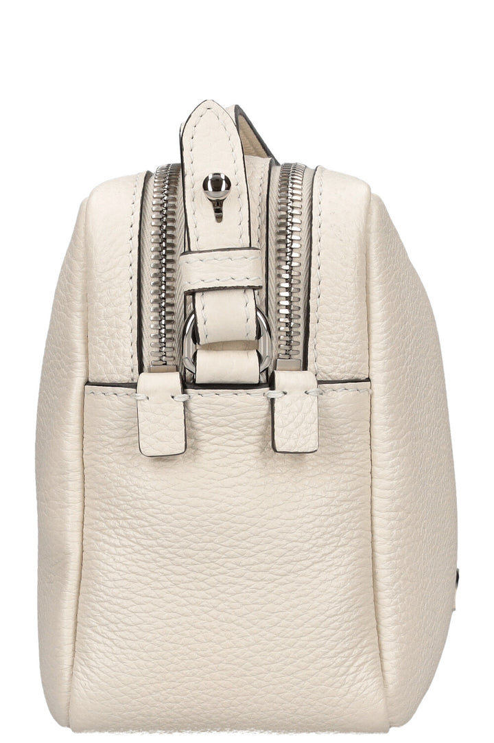 PRADA Flou Crossbody Bag White