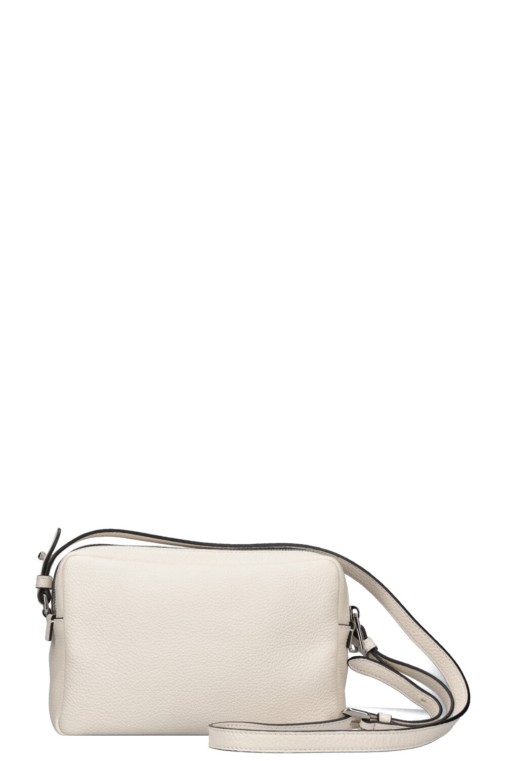 PRADA Flou Crossbody Bag White