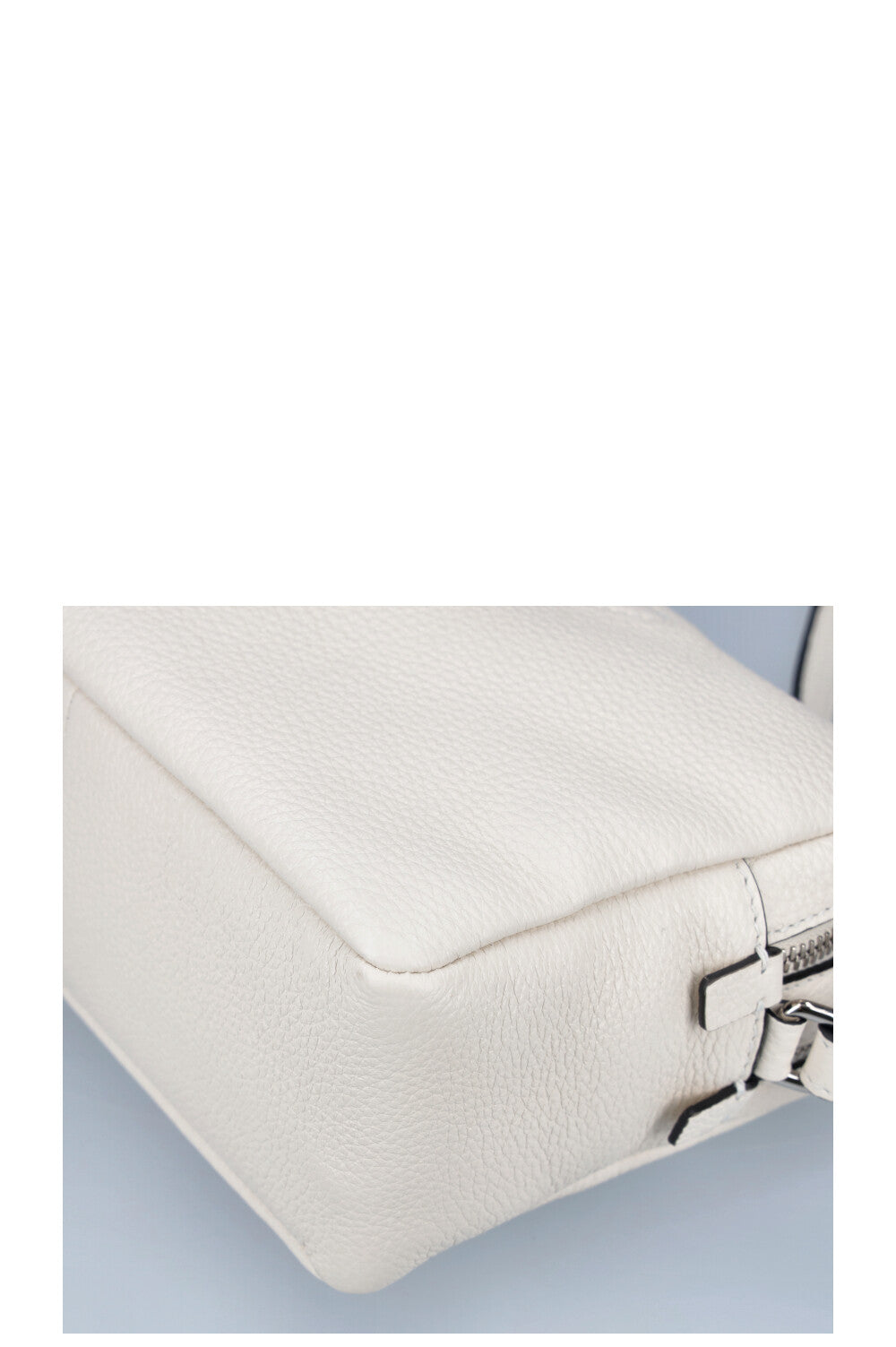 PRADA Flou Crossbody Bag White