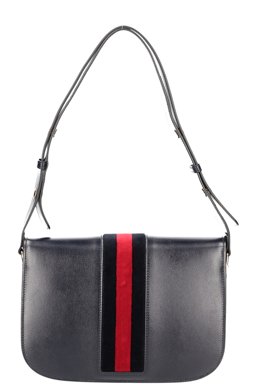 GUCCI Horsebit 1955 Shoulder Bag with Velvet Trim