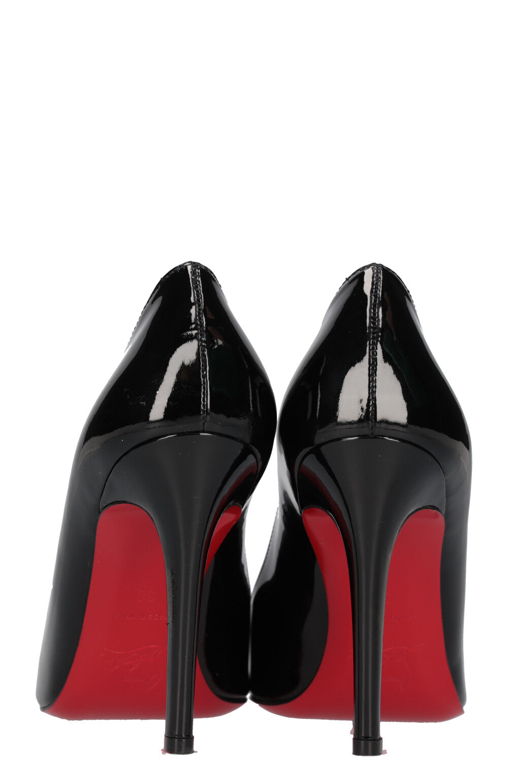CHRISTIAN LOUBOUTIN Simple Pump Patent Black – REAWAKE