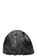 CHANEL Quilted Cap Leather