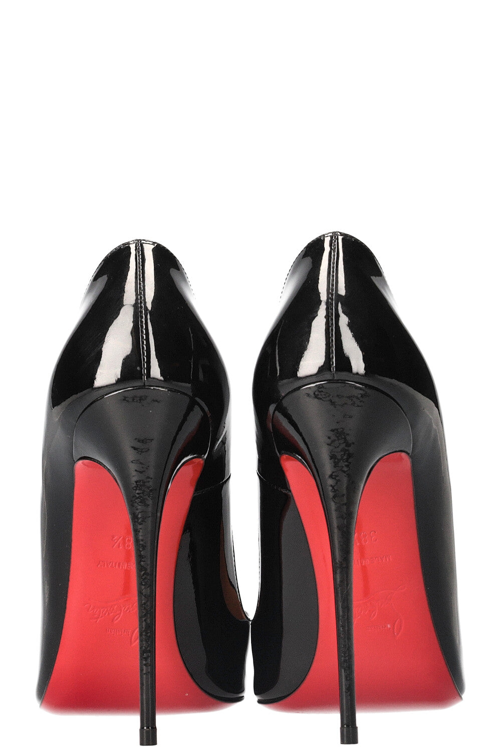 CHRISTIAN LOUBOUTIN Heels So Kate Patent Black