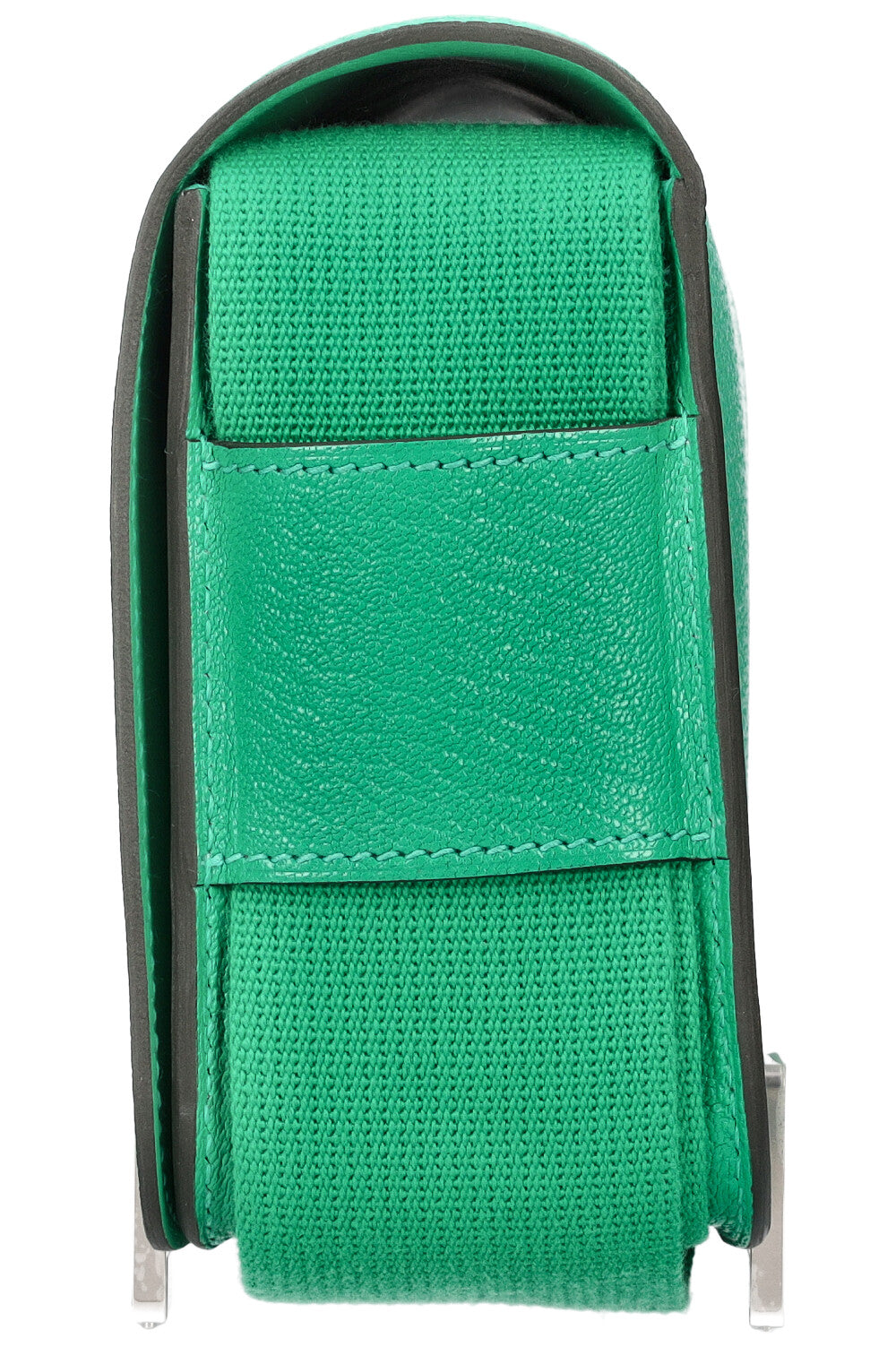 HERMÈS Geta Crossbody Bag Chevre Menthe