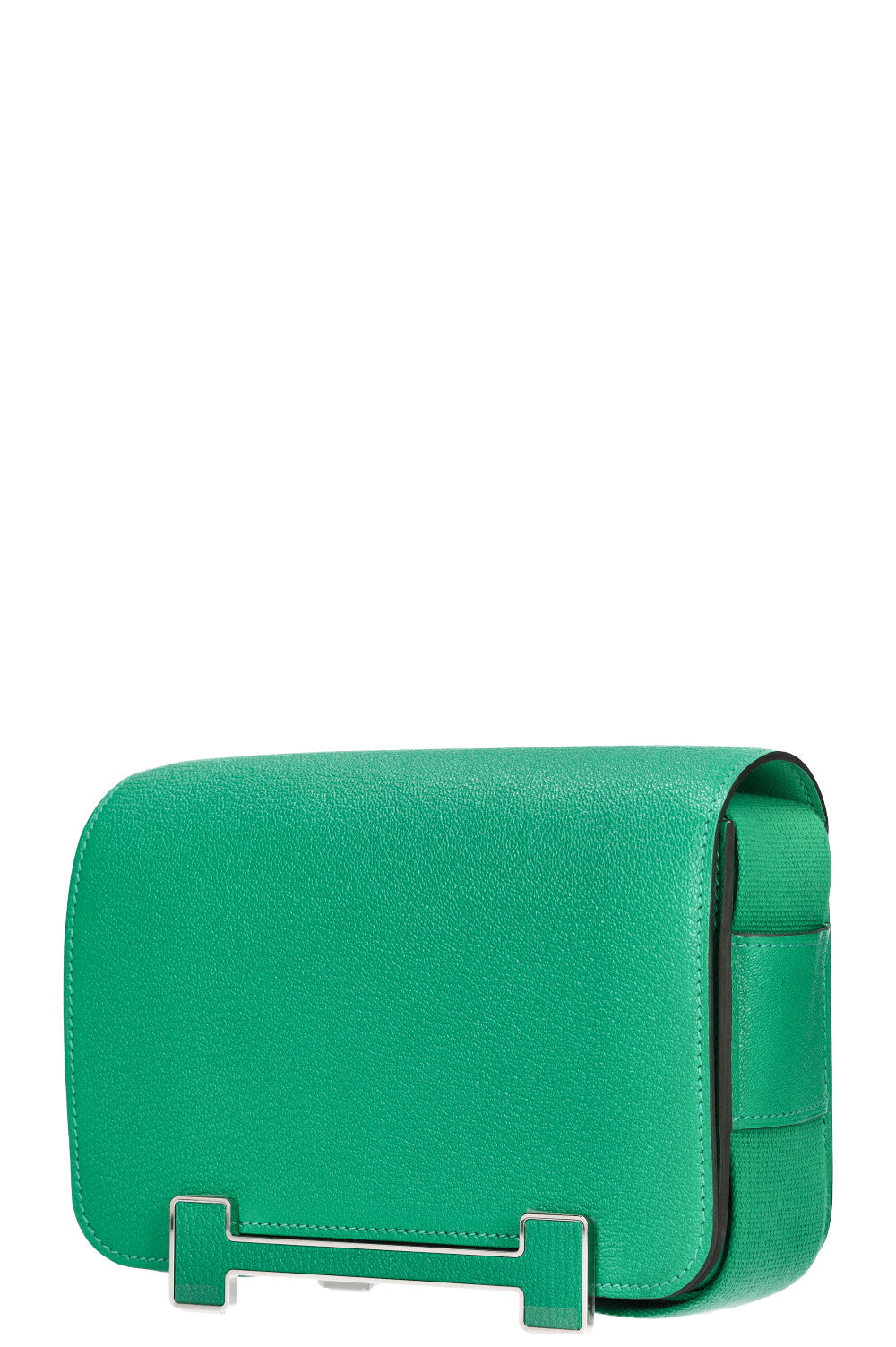 HERMÈS Geta Crossbody Bag Chevre Menthe