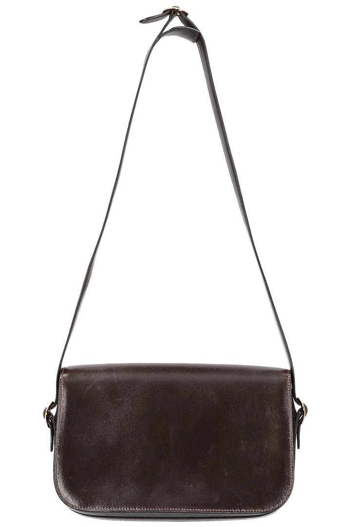 HERMÈS Martine Crossbody Bag Box Brown