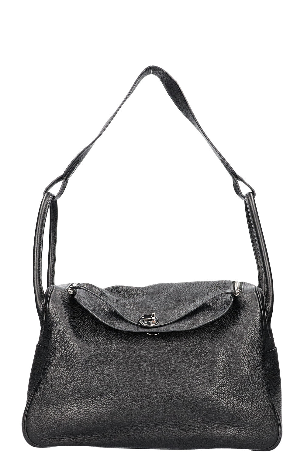 HERMÈS Lindy Bag 34 Clemence Black