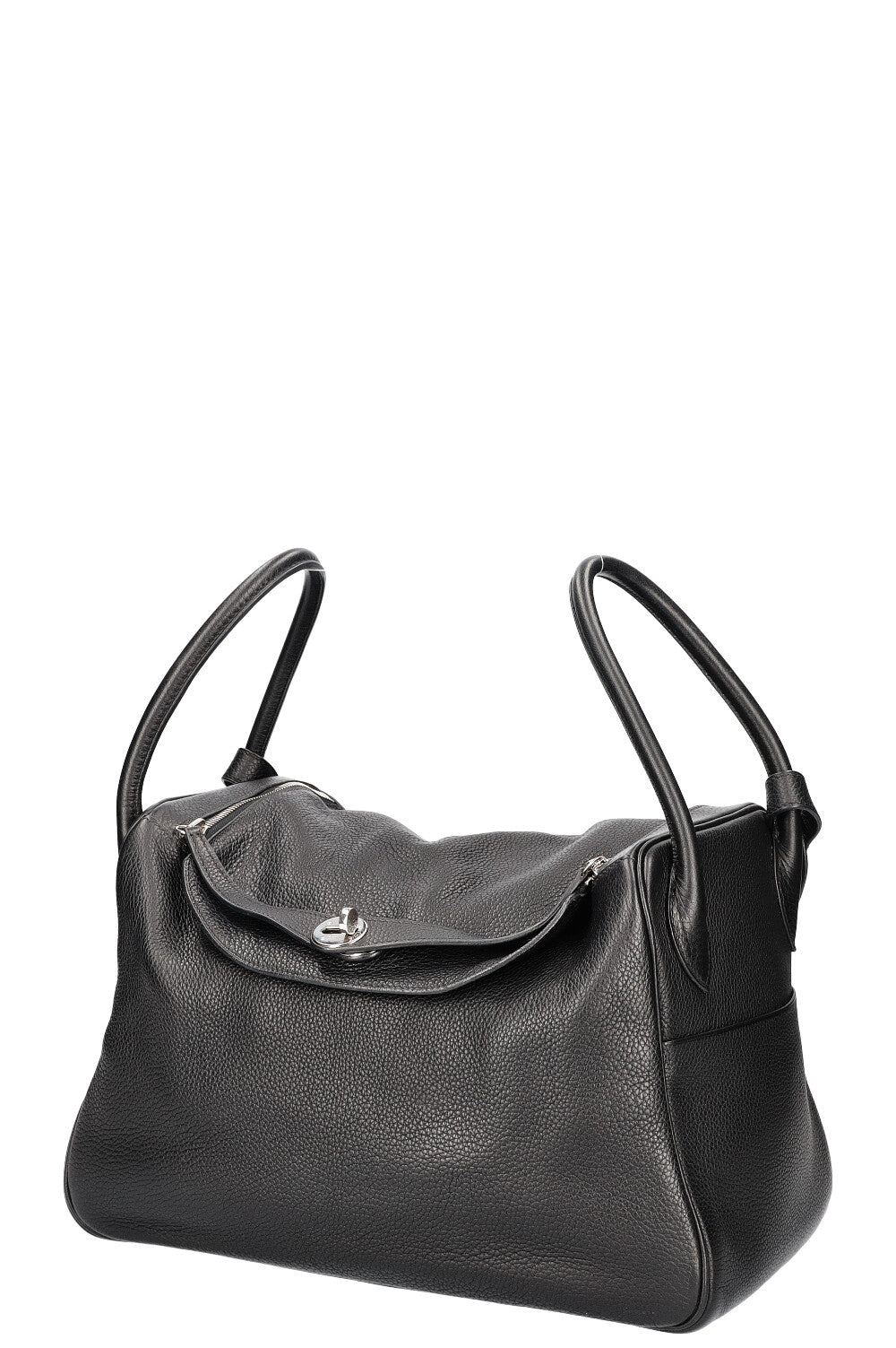 HERMÈS Lindy Bag 34 Clemence Black
