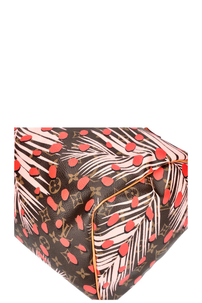 LOUIS VUITTON Jungle Dots Speedy 30 MNG