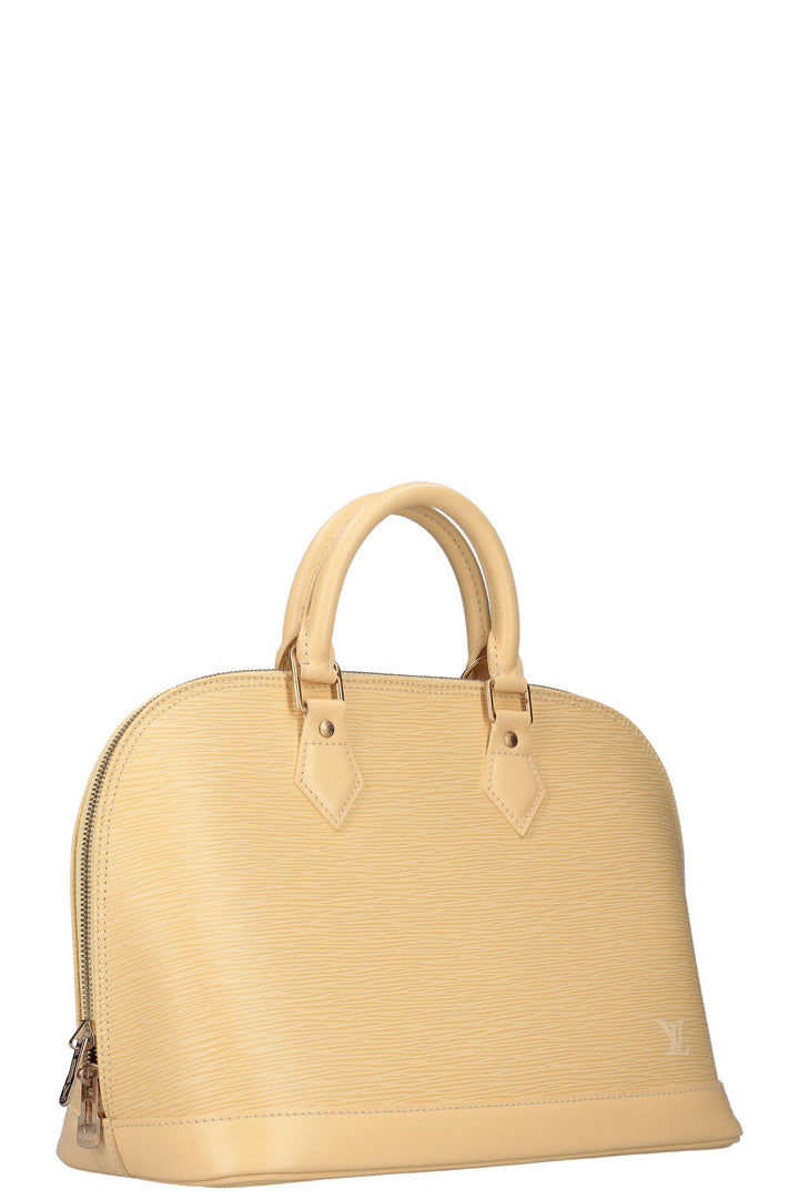 LOUIS VUITTON Alma PM Epi Vanilla
