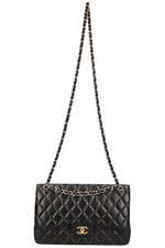 CHANEL Double Flap Bag Large Black 2016-2017