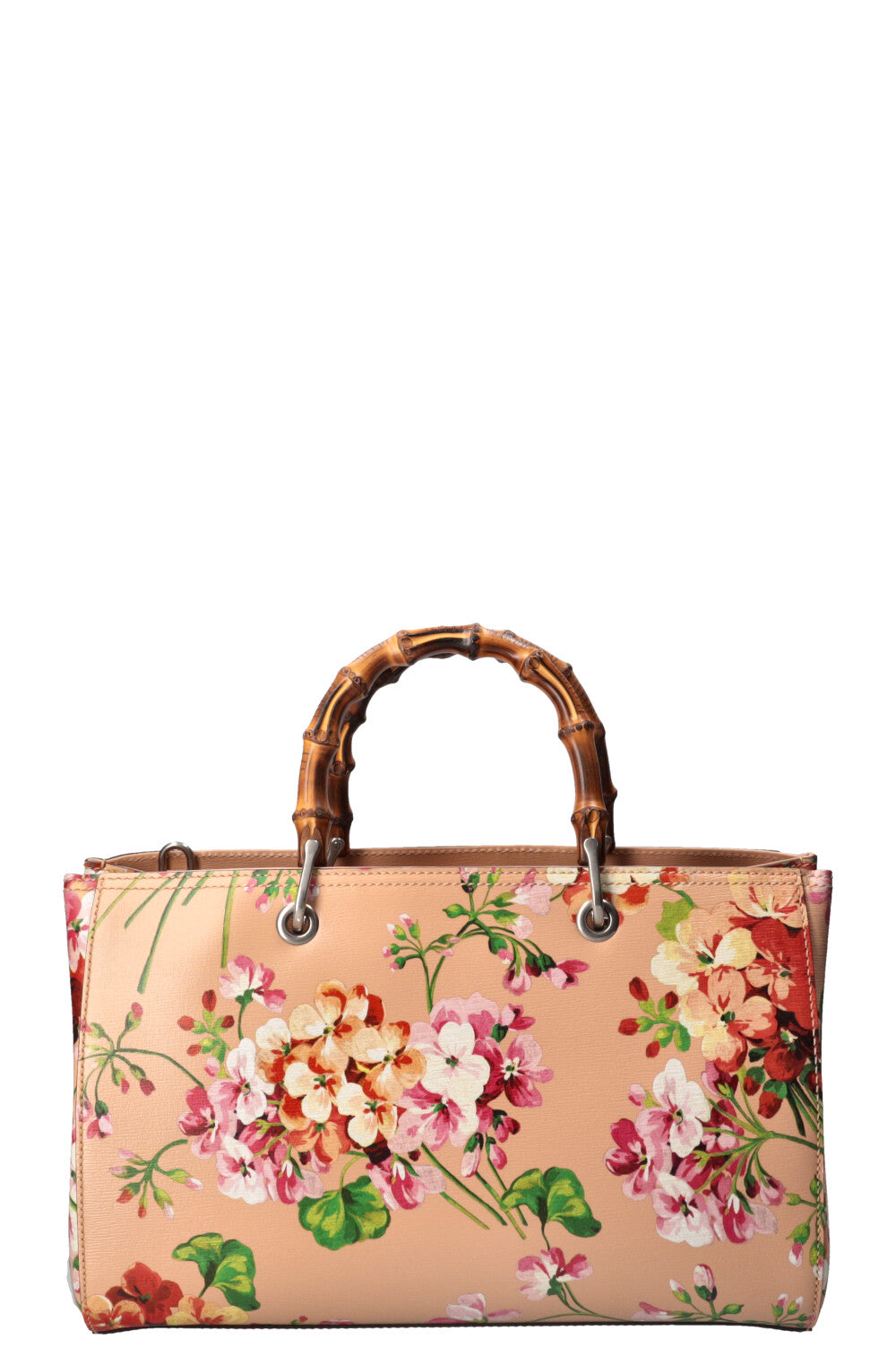 GUCCI Bloom Bamboo Tote Bag Pink