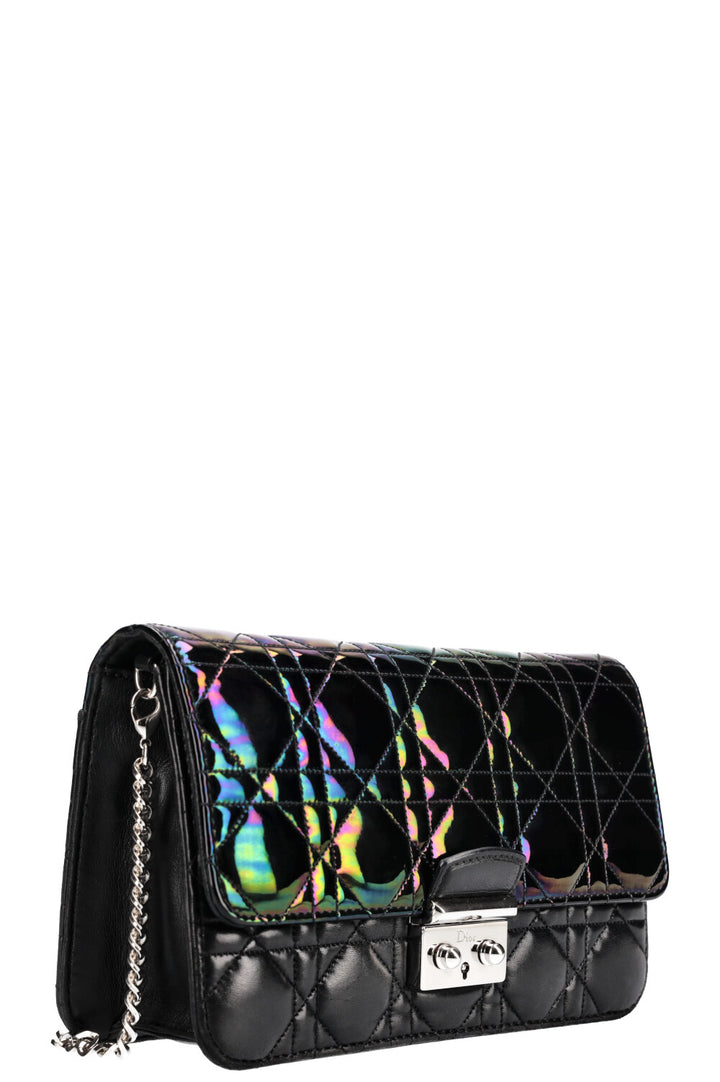 DIOR Miss Dior Promenade WOC Metallic Black