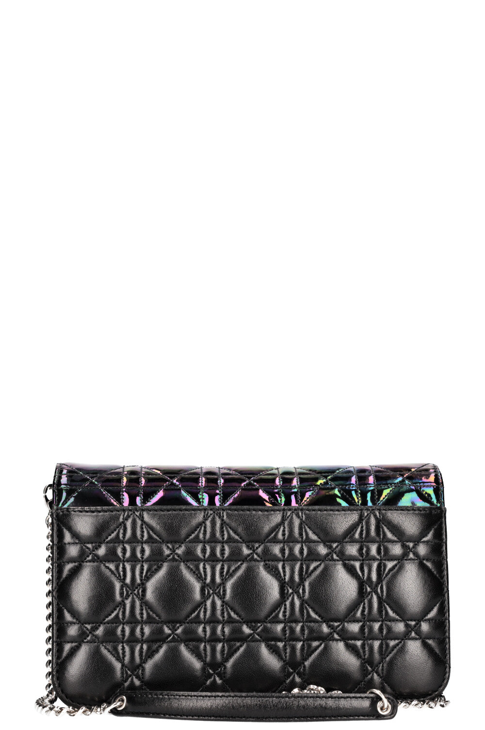 DIOR Miss Dior Promenade WOC Metallic Black REAWAKE