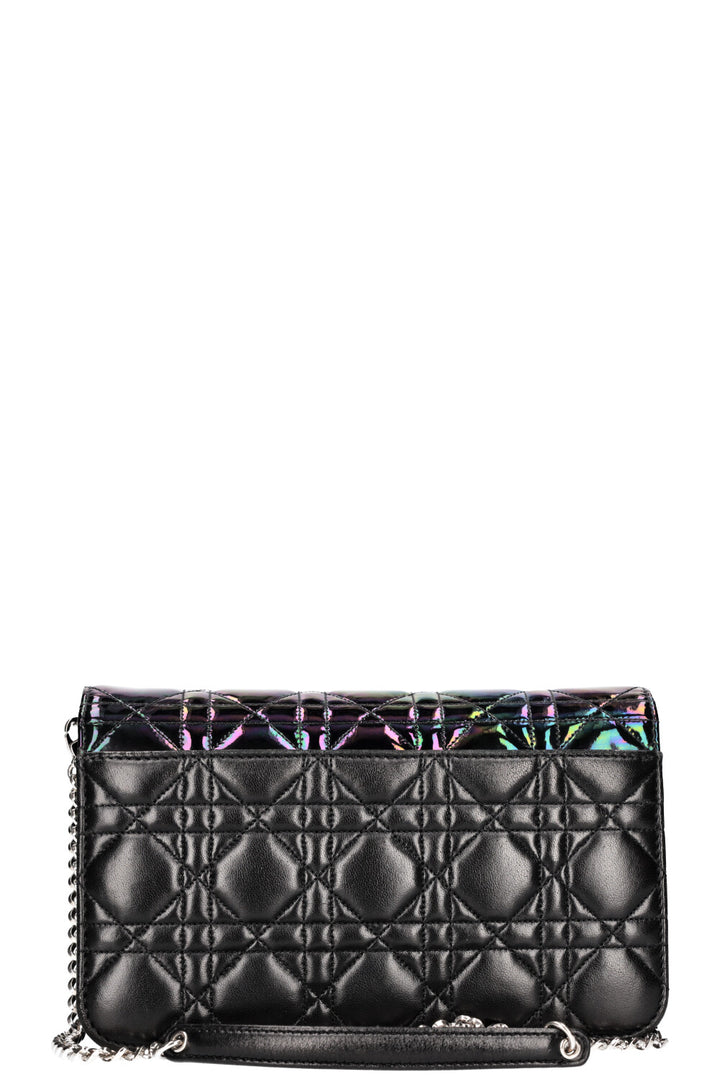 DIOR Miss Dior Promenade WOC Metallic Black