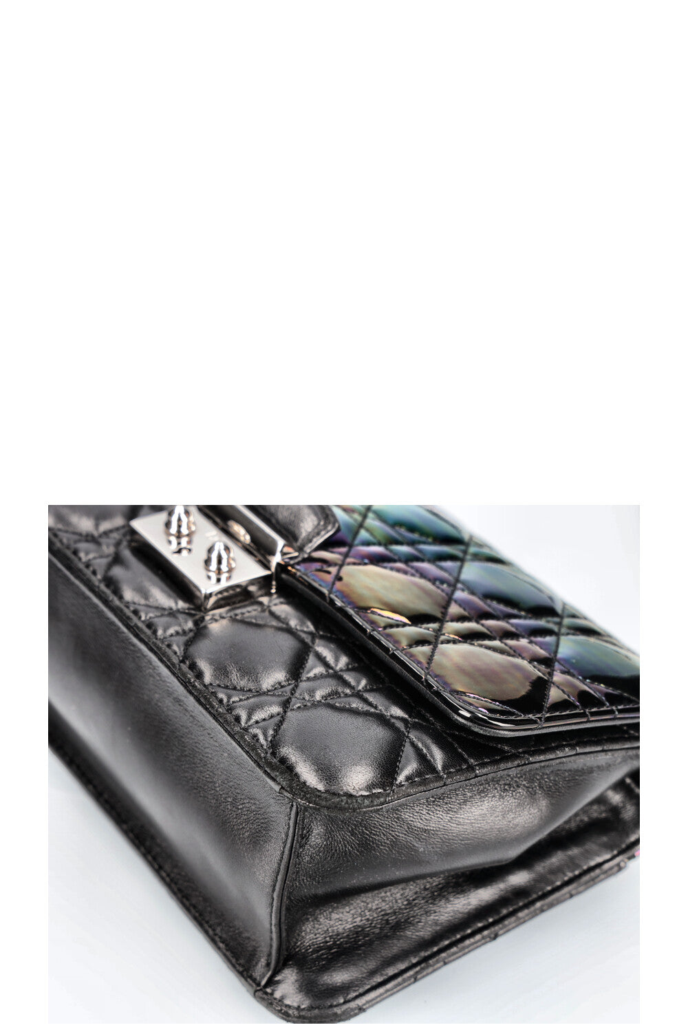 DIOR Miss Dior Promenade WOC Metallic Black