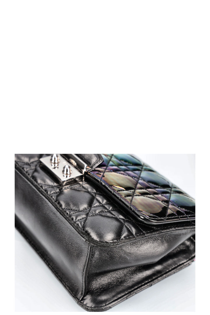 DIOR Miss Dior Promenade WOC Metallic Black