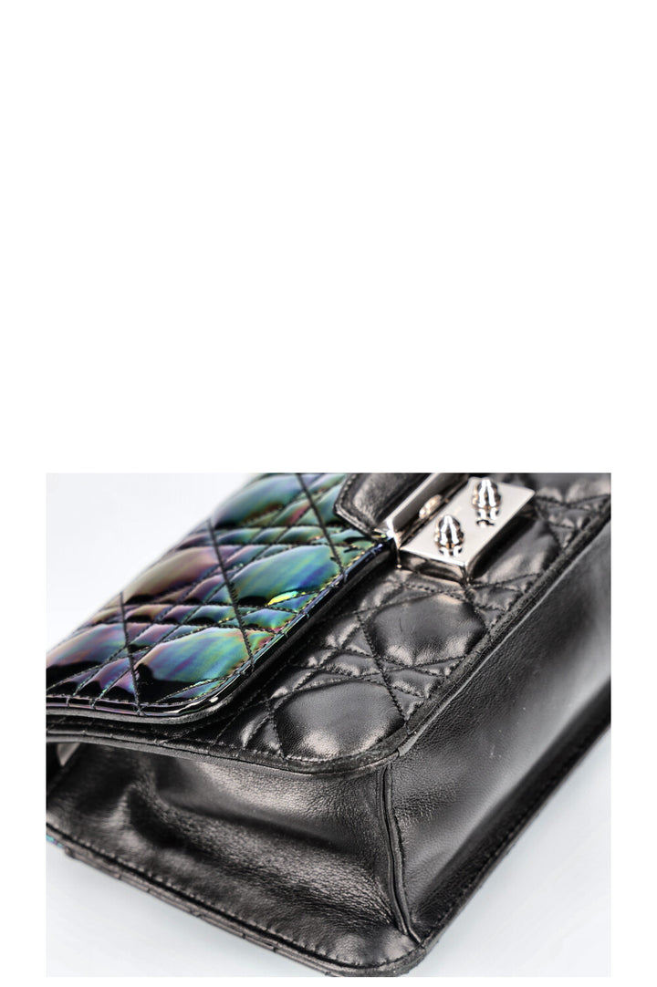 DIOR Miss Dior Promenade WOC Metallic Black
