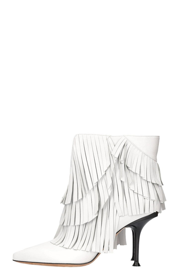 SERGIO ROSSI Boots Fringes White