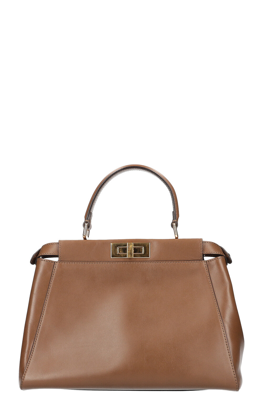 FENDI Peekaboo Medium Brown