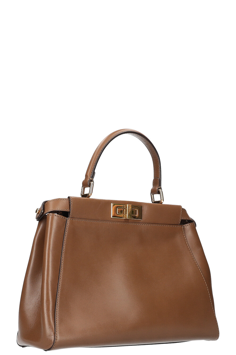 FENDI Peekaboo Medium Brown