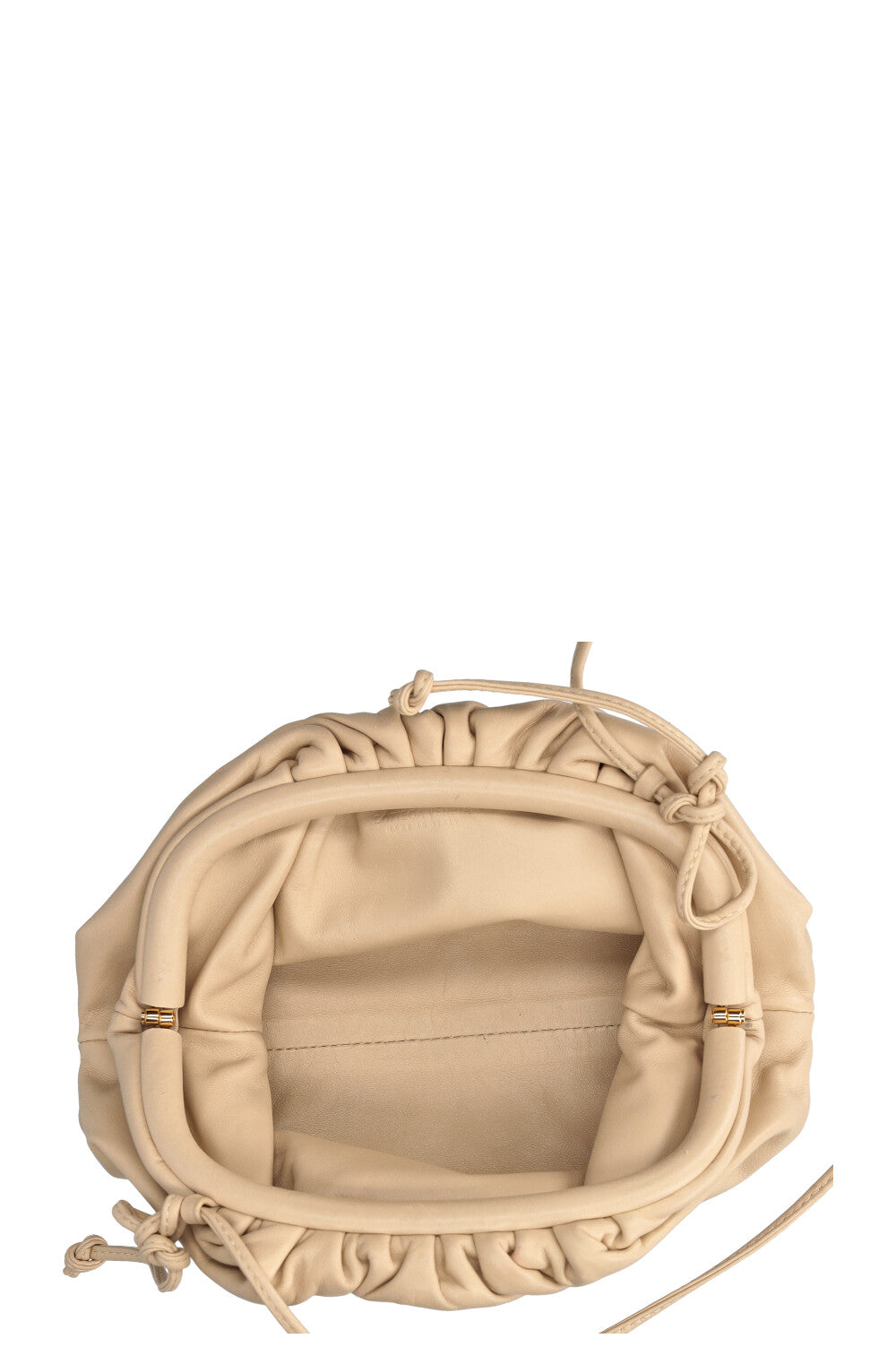 BOTTEGA VENETA The Pouch Mini Light Beige – REAWAKE