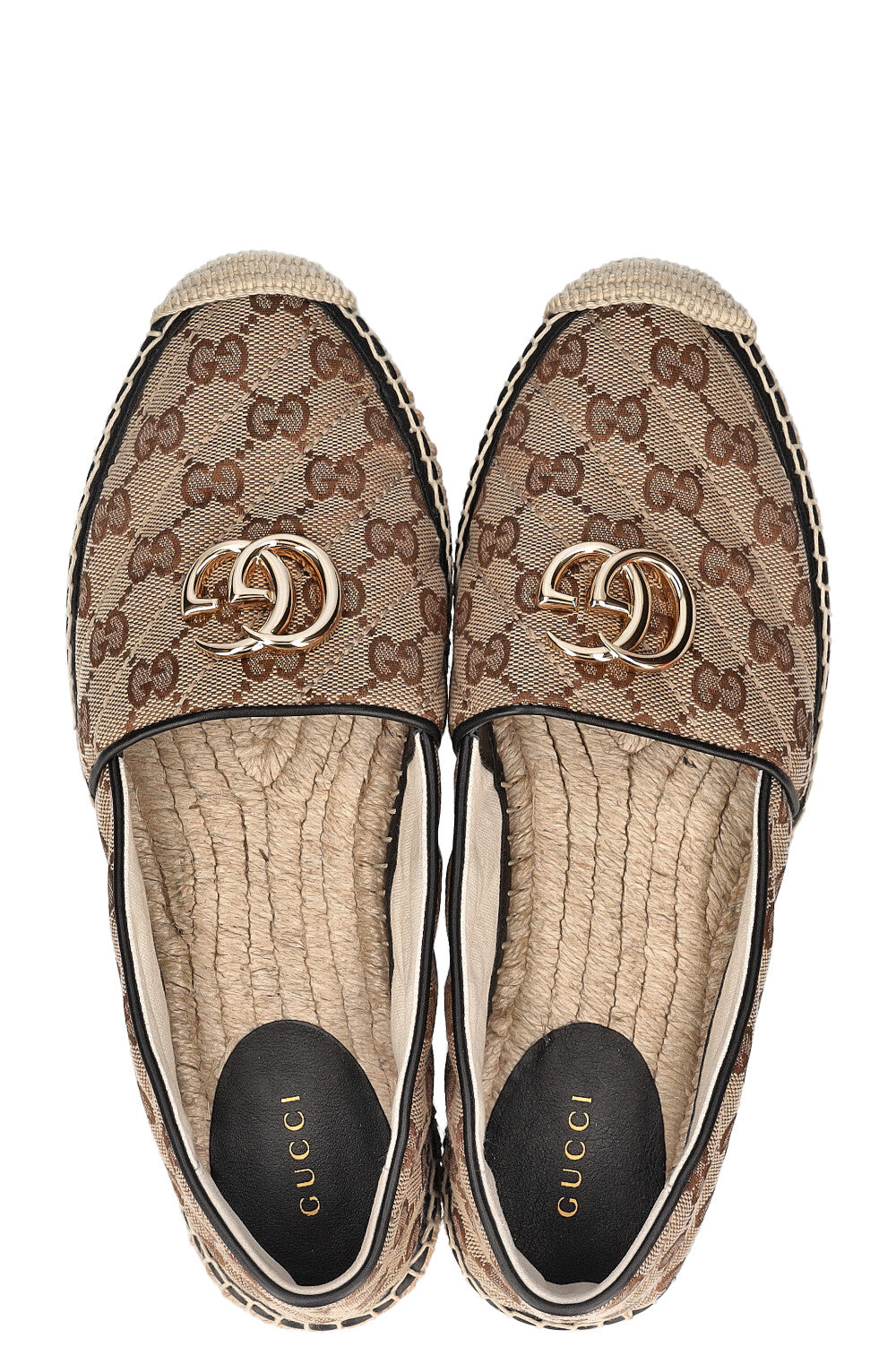 GUCCI Marmont Espadrilles GG Canvas