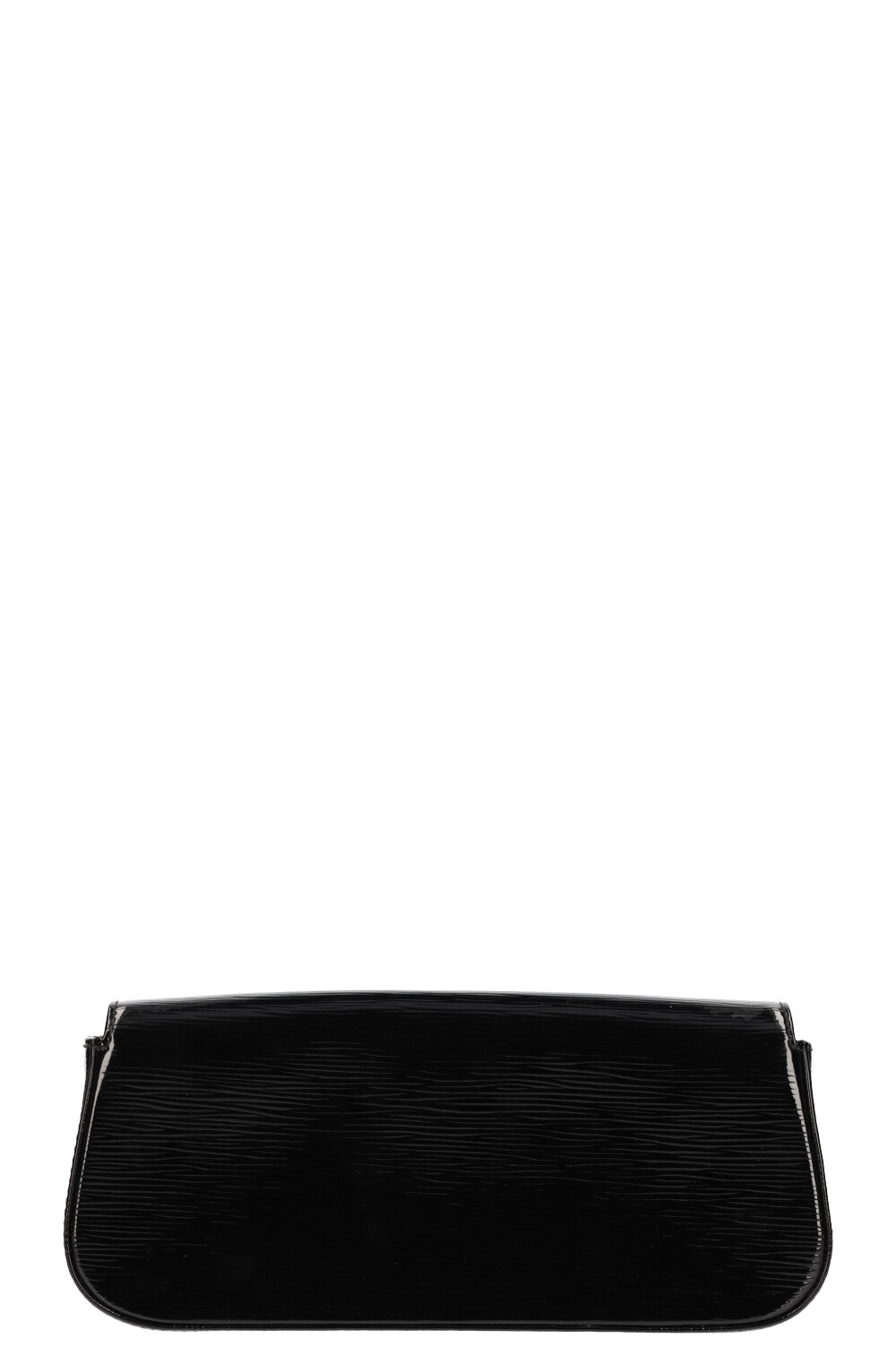 LOUIS VUITTON Sobe Clutch Patent Epi Black