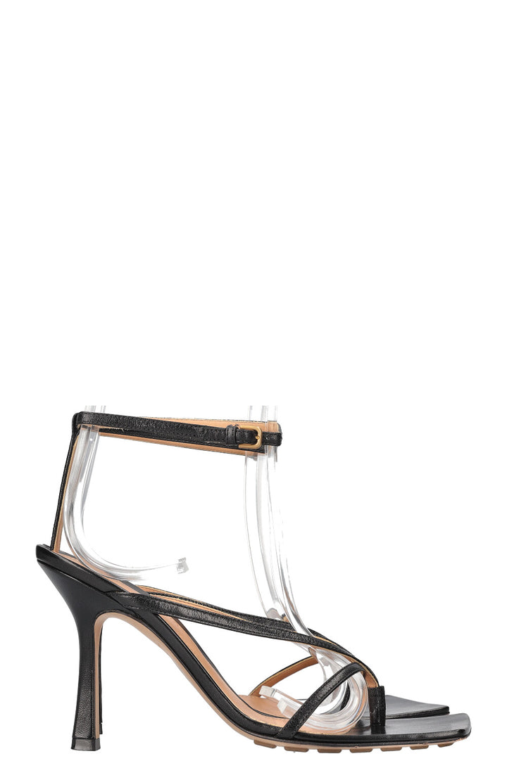 BOTTEGA VENETA Talons à brides extensibles Noir
